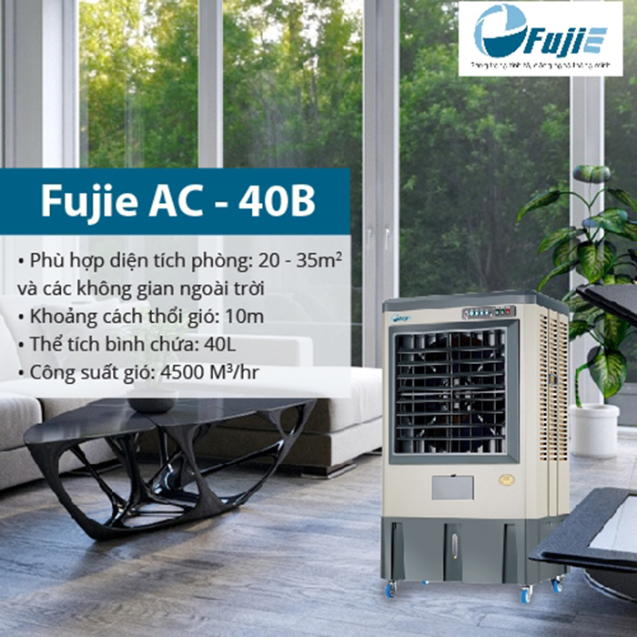 Máy làm mát không khí FujiE AC-40B phù hợp với mọi không gian