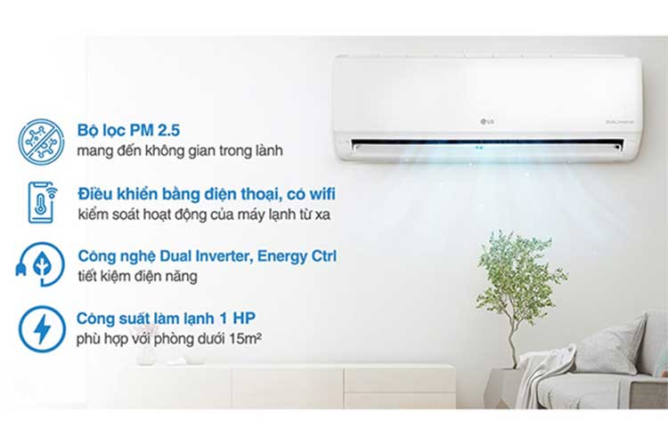 Máy lạnh LG Inverter 1 HP V10WIN1