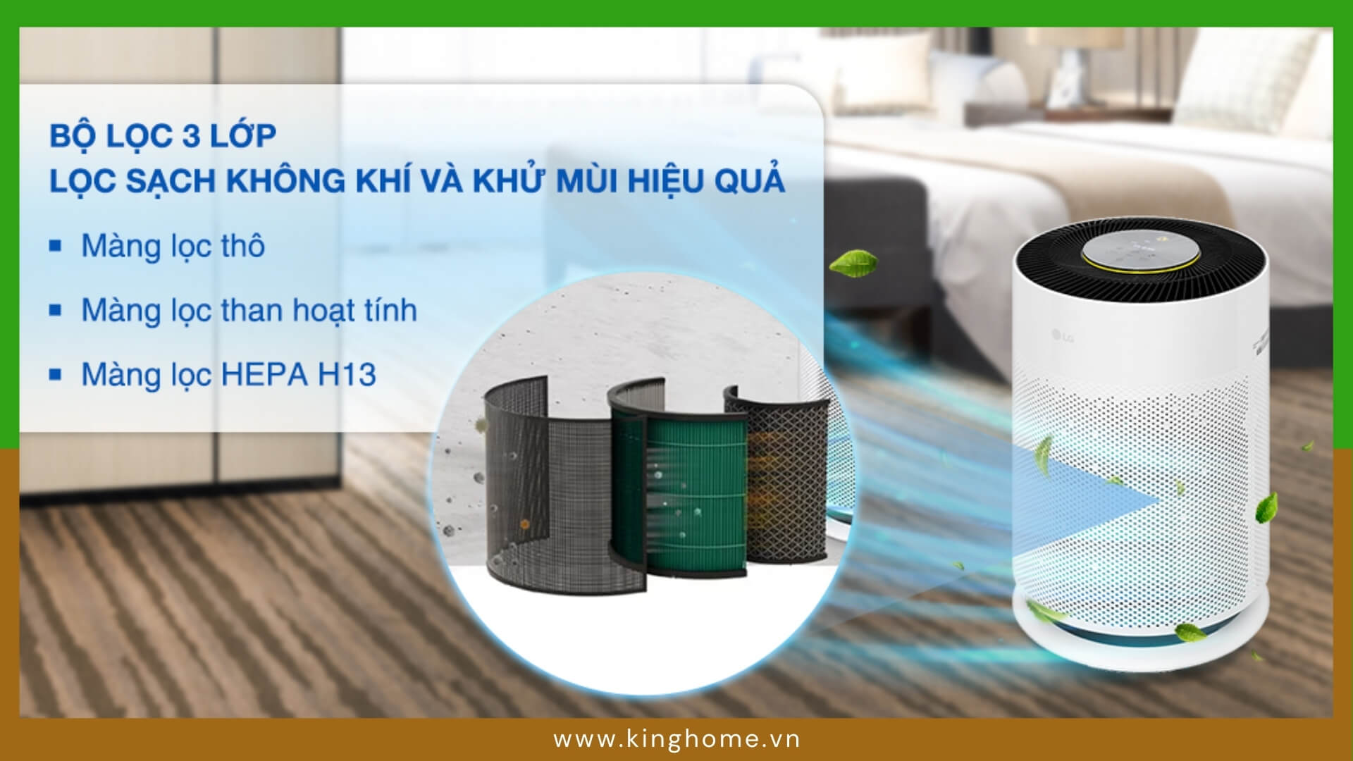 Máy lọc không khí có tác dụng gì?