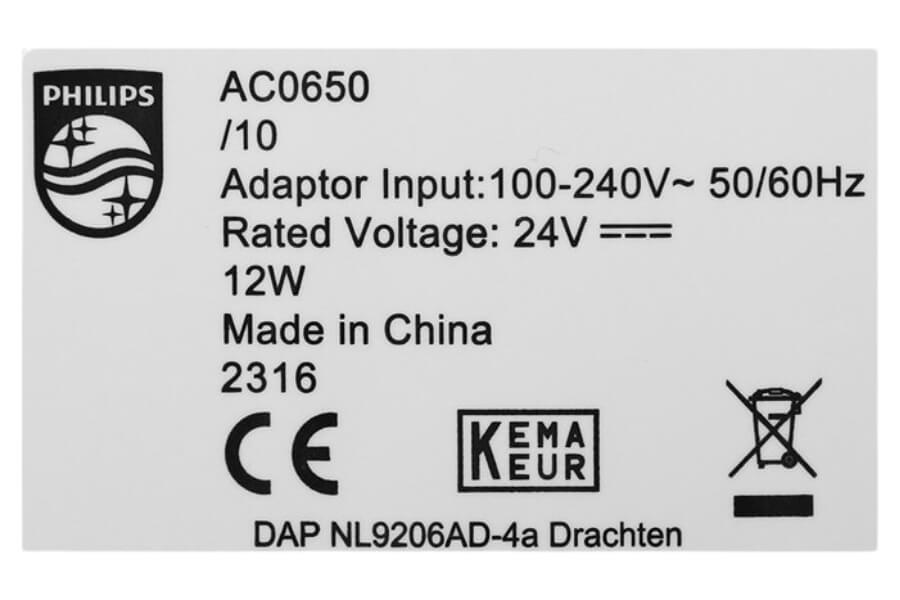 Máy lọc không khí Philips AC0650/10 12W