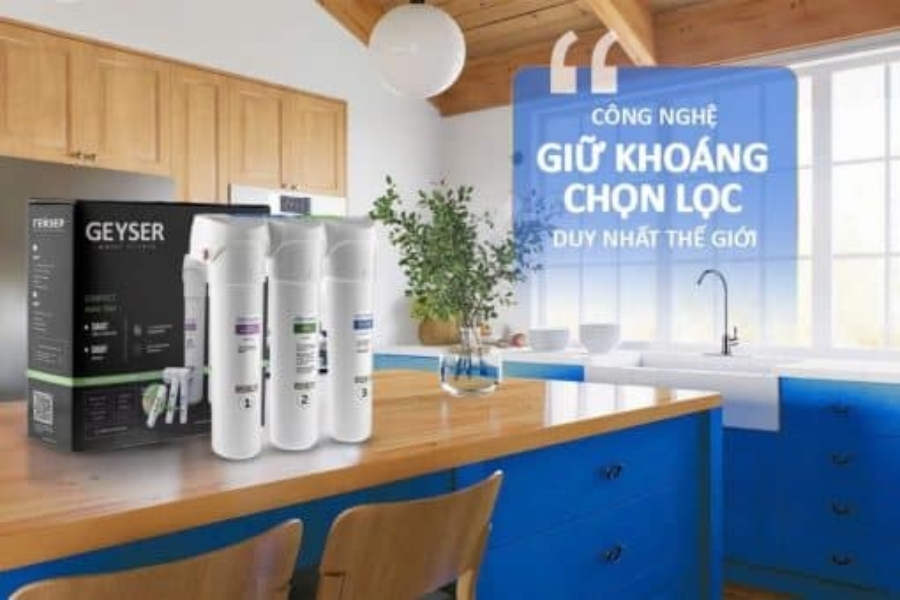 Máy lọc nước chuẩn khoáng Geyser Ecotar 3 Smart