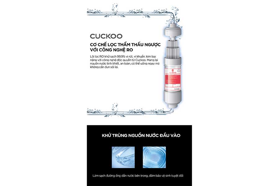 Máy lọc nước để bàn RO Cuckoo CP-RRP702MBK/BKWHVNCKV(S)