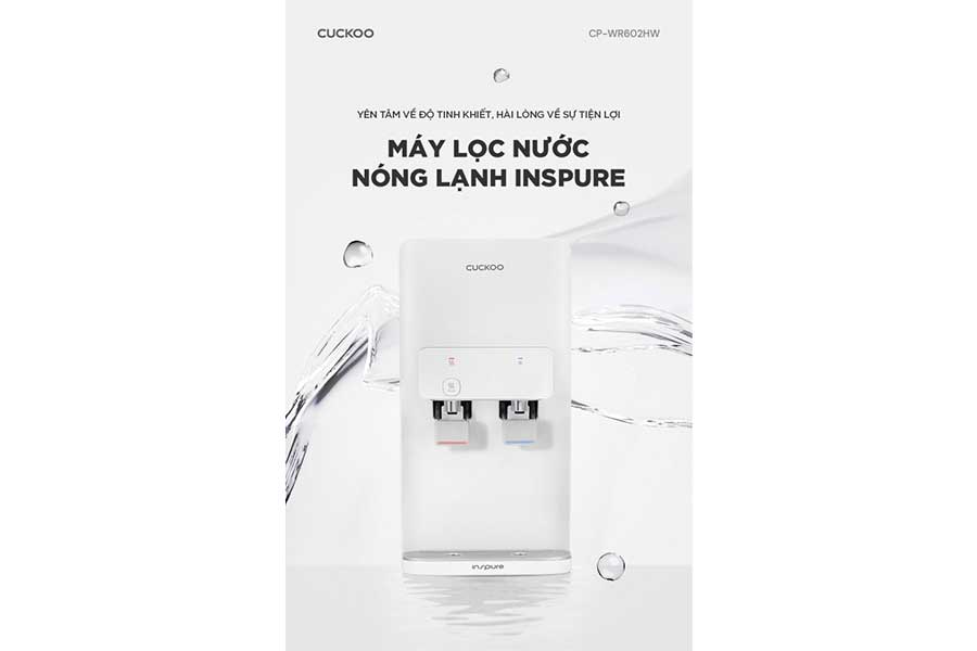 Máy lọc nước để bàn RO Cuckoo CP-WR602HW