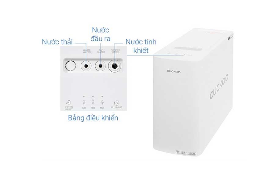 Máy lọc nước cây đứng RO Cuckoo CP-YR701UW