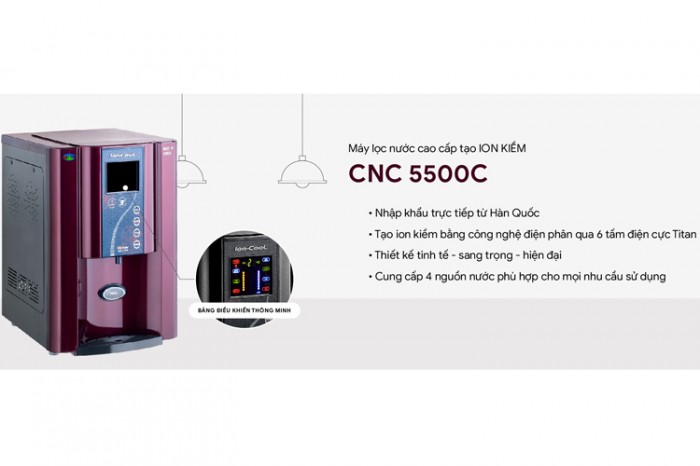 Máy lọc nước ion kiềm CNC5500C