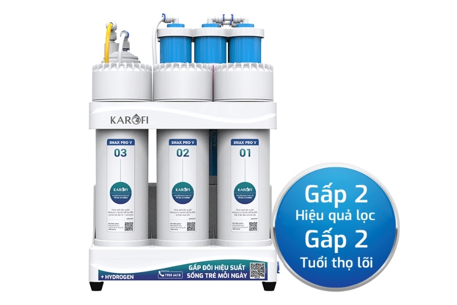 Máy lọc nước RO Karofi KAQ-U03 Pro