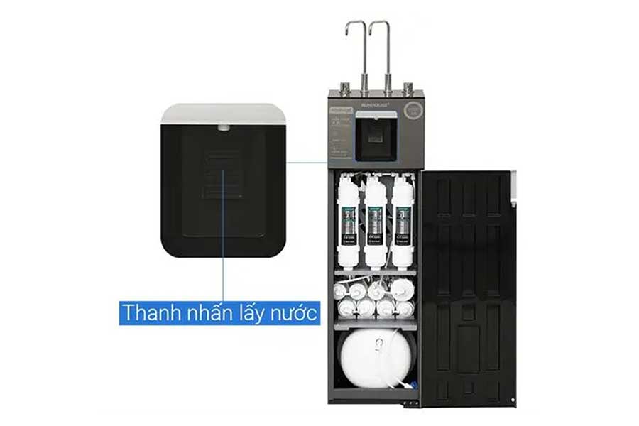 Máy lọc nước RO nóng nguội lạnh Sunhouse UltraX SHA76668SH