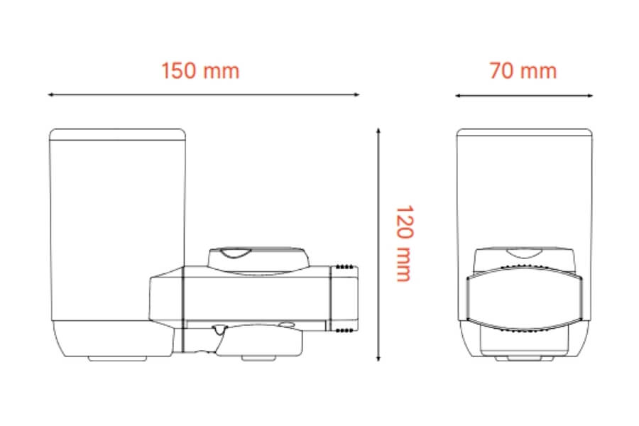 Máy lọc nước tại vòi ViessMann Vitopure S6-T