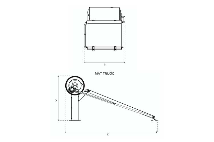 Máy nước nóng năng lượng mặt trời Ariston Kairos Thermo DR-2 150-1 N TT - Lắp mái nghiêng