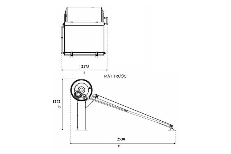 Máy nước nóng năng lượng mặt trời Ariston Kairos Thermo DR-2 250-1 N TT - Lắp mái nghiêng