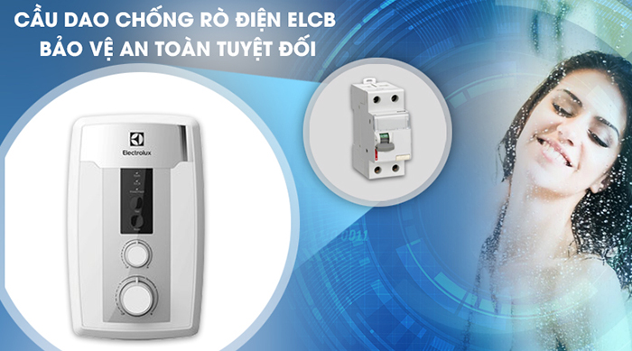 Máy nước nóng Electrolux EWE-451HB-DWS2 an toàn cho mọi nhà