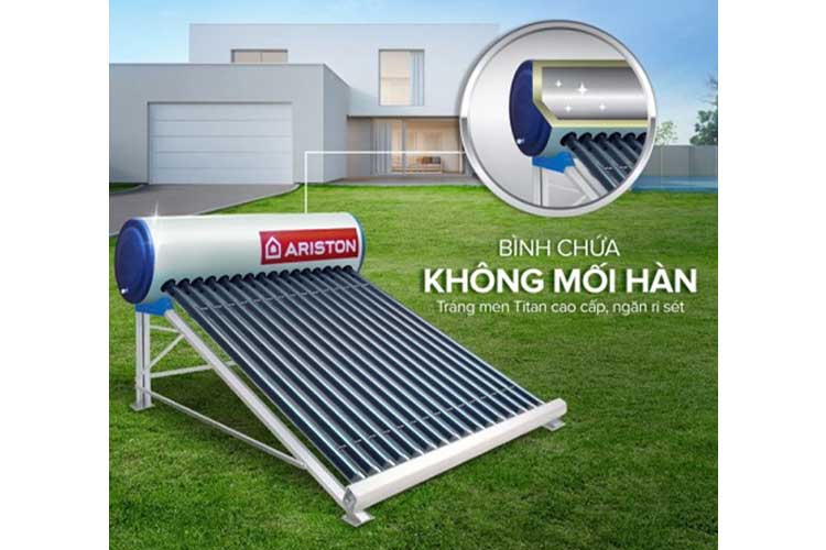 	 Máy nước nóng Năng Lượng Mặt Trời Ariston Eco 2 1818 25 - 190 Lít