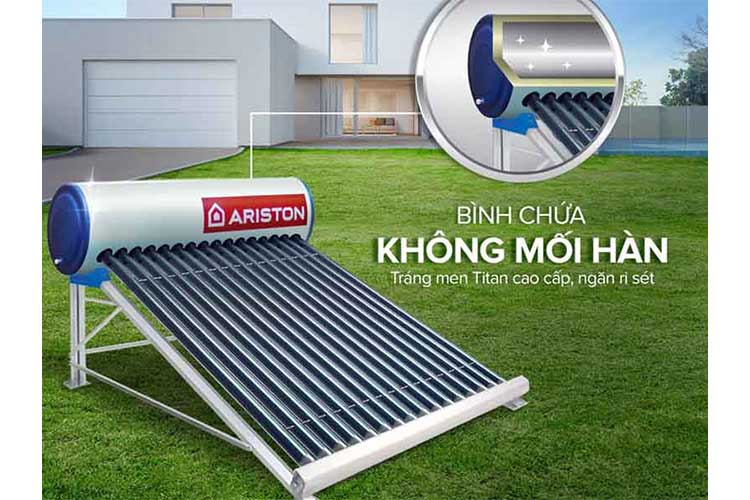 Máy nước nóng Năng Lượng Mặt Trời Ariston Eco 2 1820 25 - 210 Lít