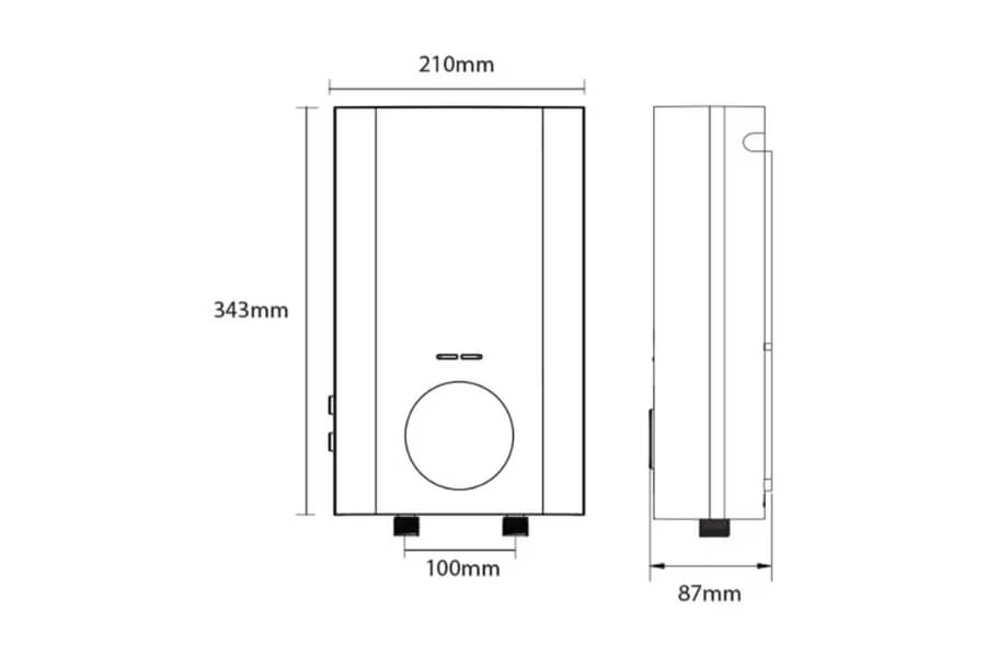 Máy nước nóng trực tiếp ViessMann Vitowell Easy C1 35-V