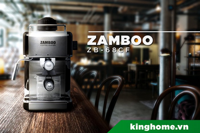 Máy pha cà phê gia đình Zamboo ZB - 68CF
