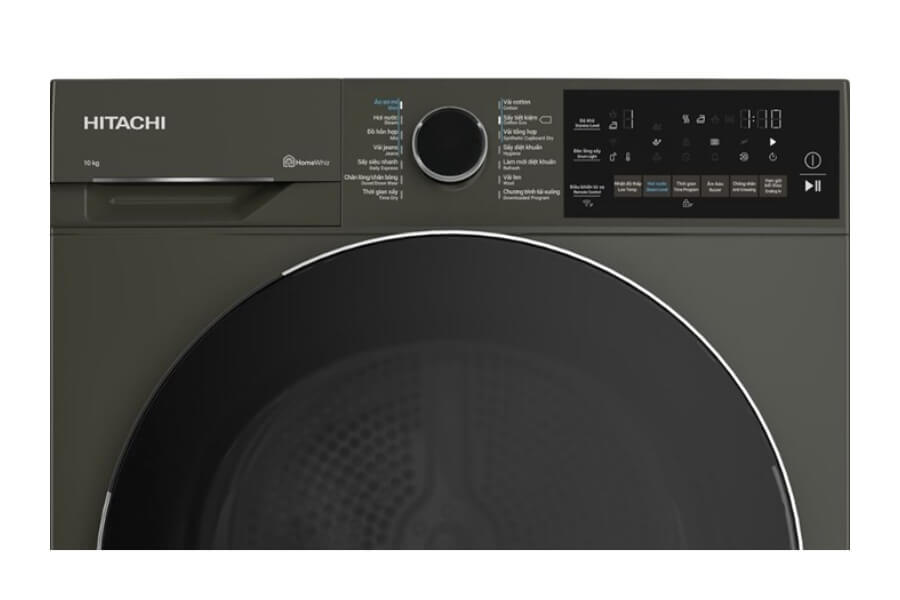 Máy sấy bơm nhiệt Hitachi 10 kg TD-100XFVEM