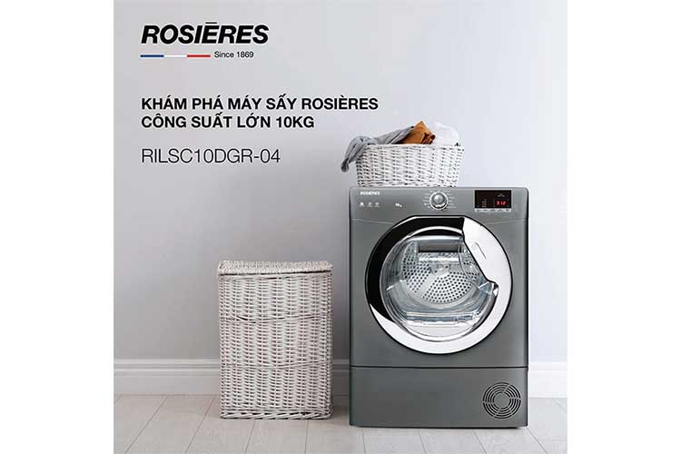 Máy sấy Rosieres RILSC10DGR-04