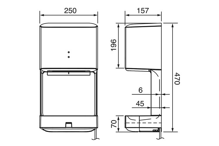 Máy sấy tay Panasonic FJ-T09A3