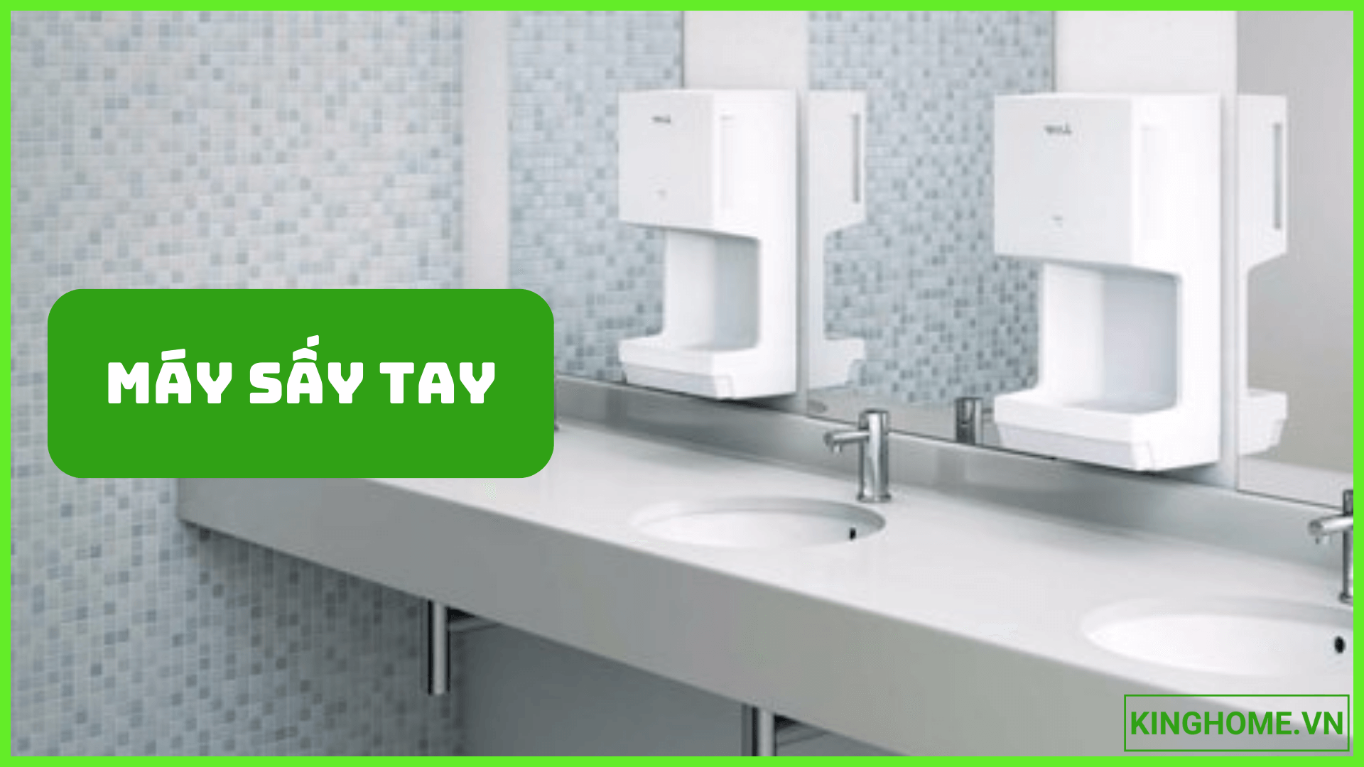 Tầm quan trọng máy sấy tay cảm ứng