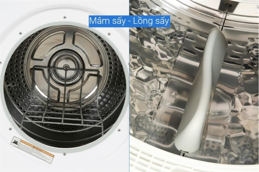 Máy sấy thông hơi Whirlpool 7 Kg AWD712S2