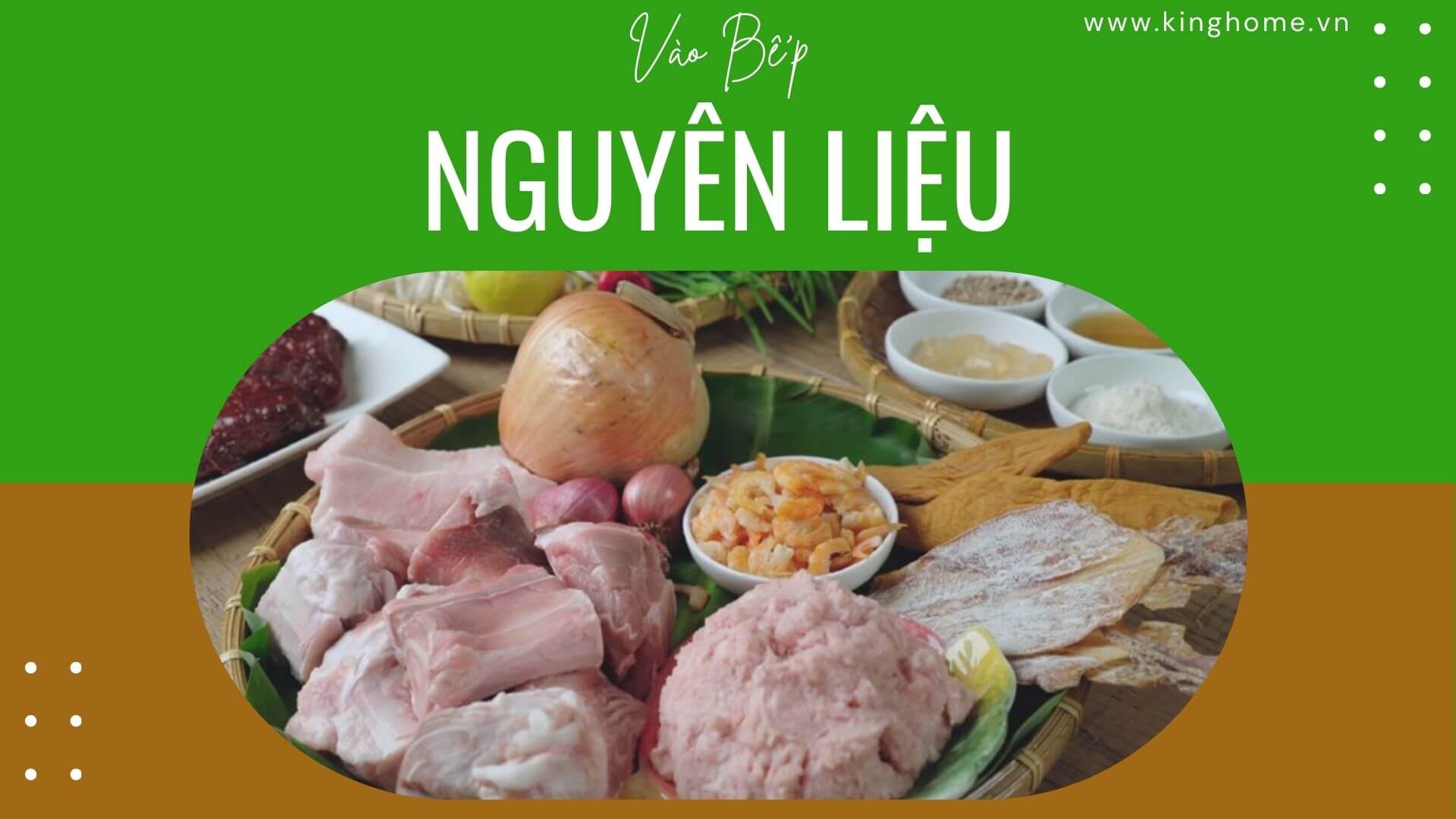 Nguyên liệu làm hủ tiếu mì