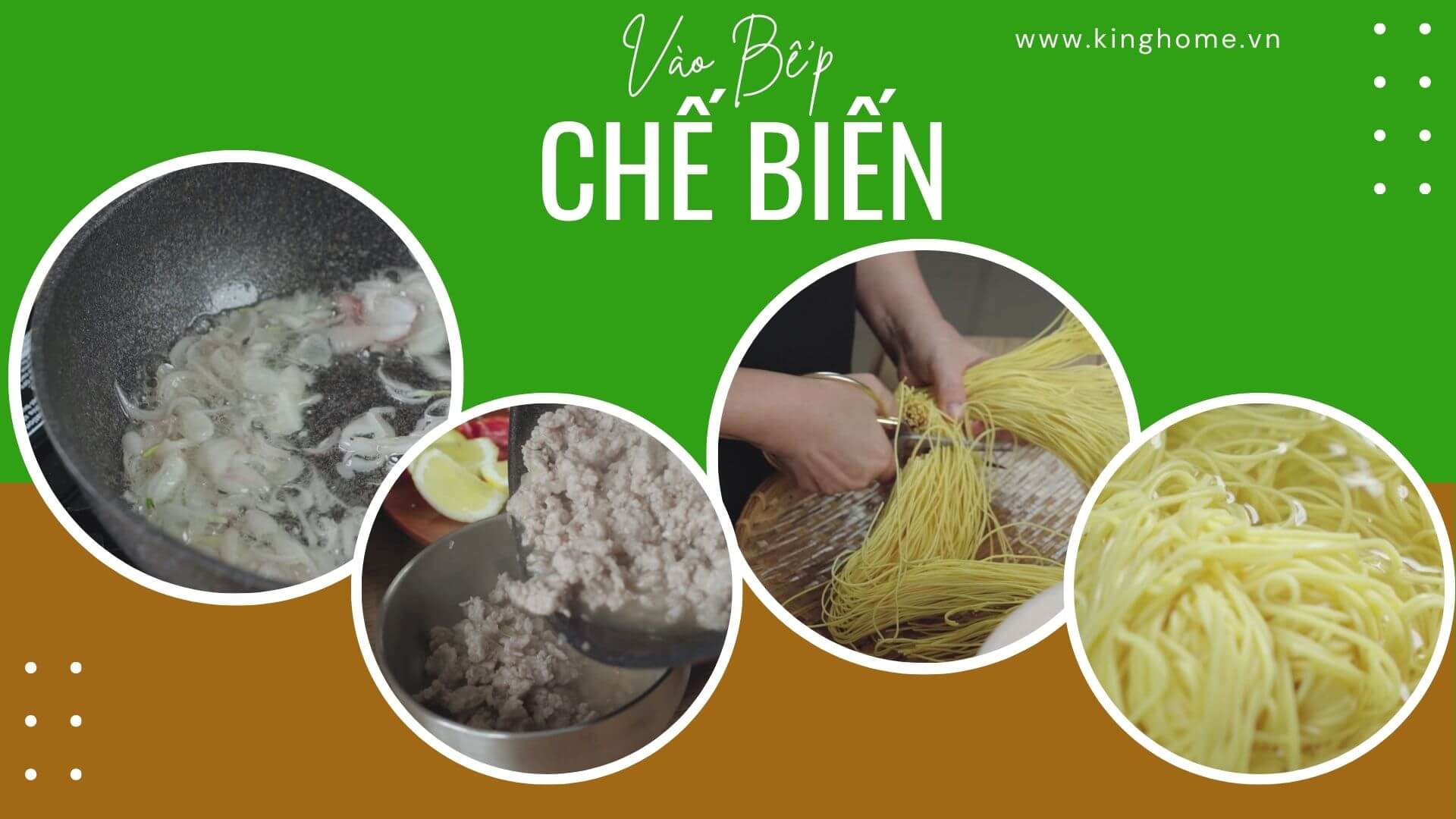 Sơ chế hủ tiếu mì