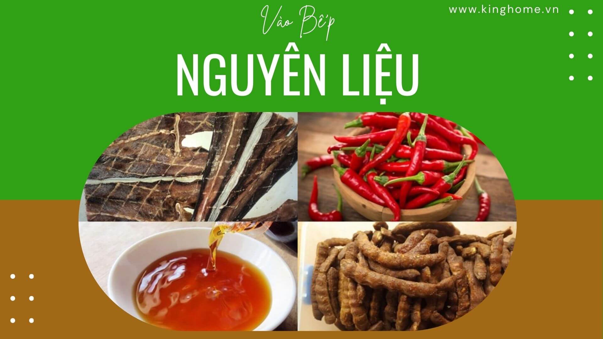 Nguyên liệu làm khô cá đuối nướng mắm me