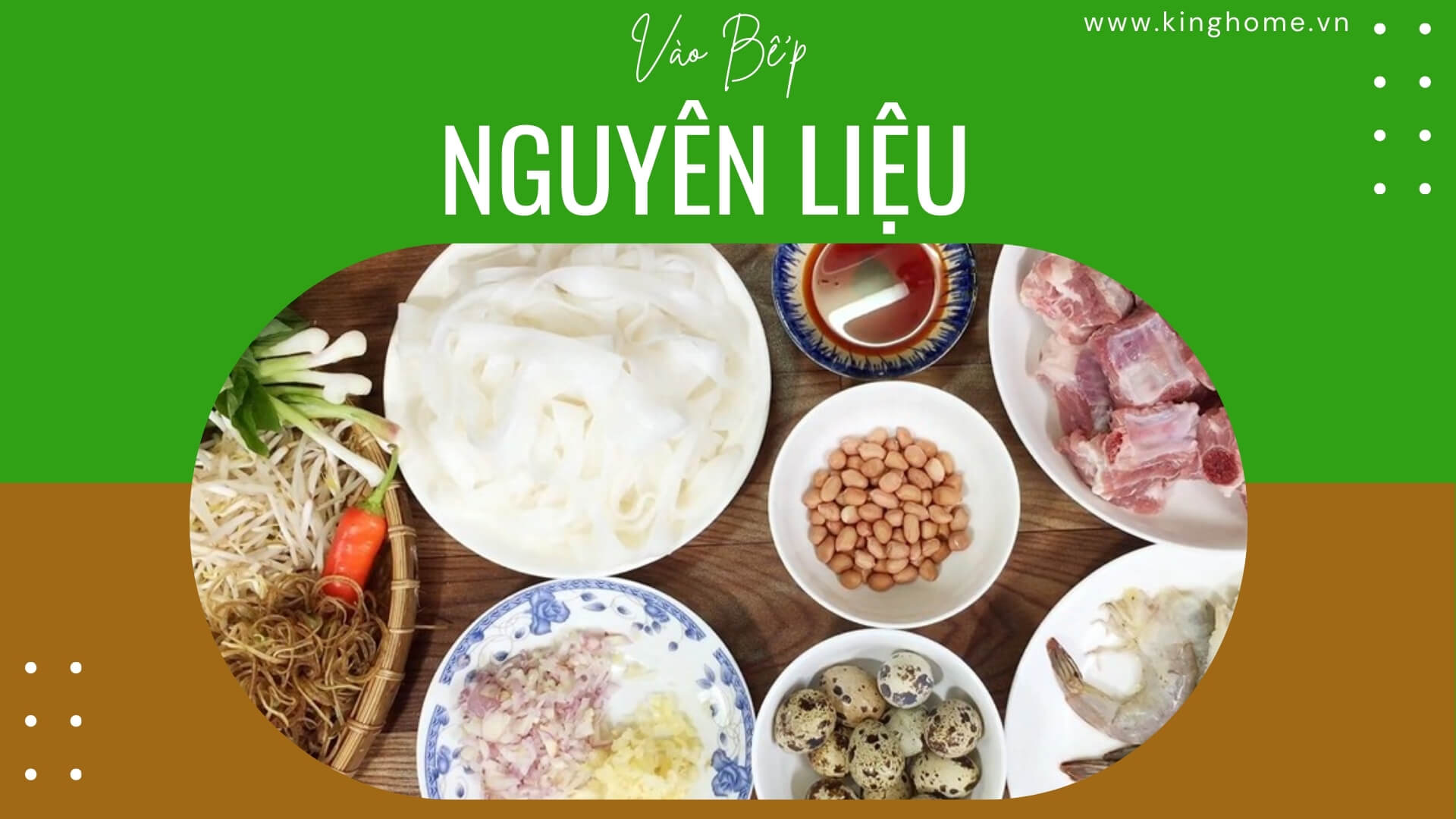 Nguyên liệu mì quảng sườn non 