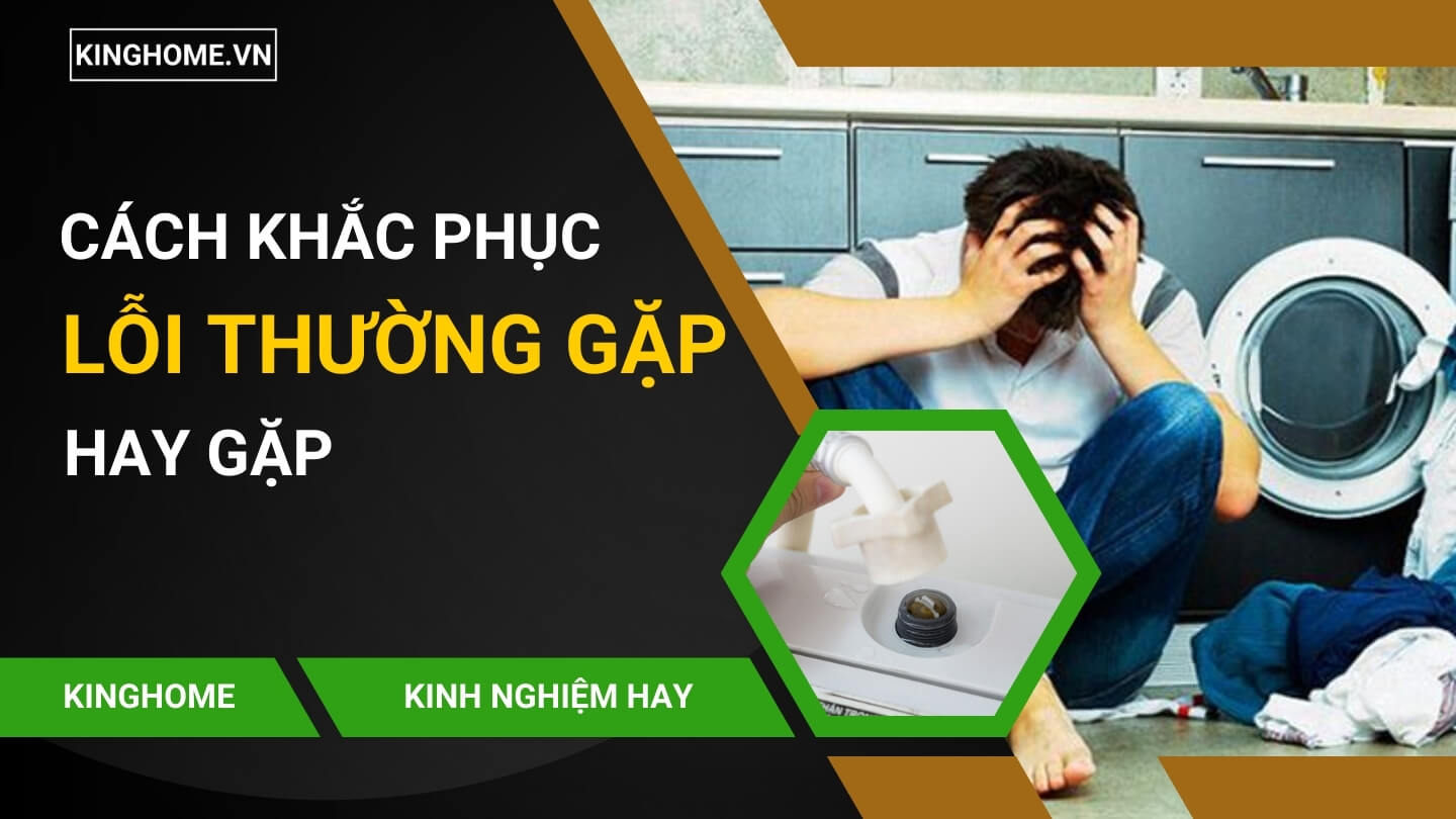 Máy giặt không có nước