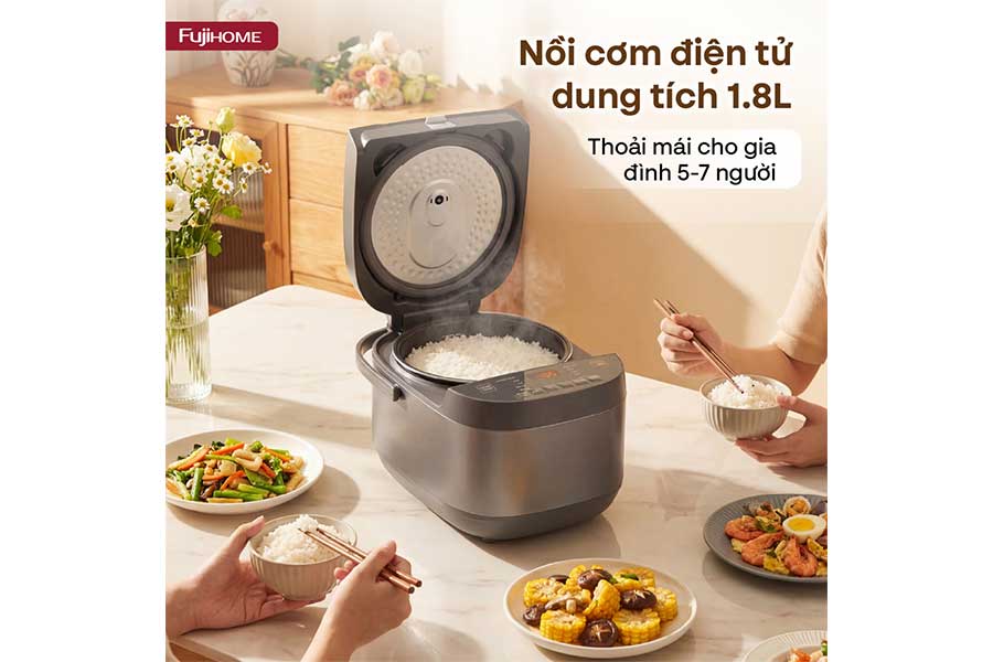 Nồi cơm điện Fujihome RC18G