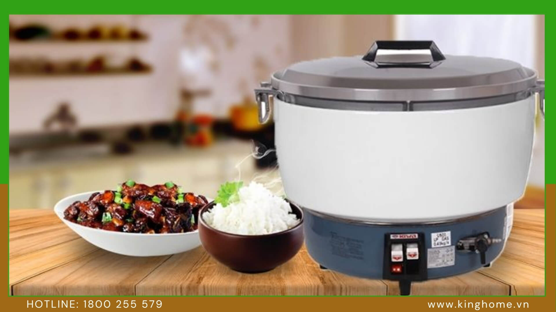 Nồi cơm gas 10L có phù hợp quán cơm vừa và nhỏ? Góc nhìn từ Kiwa MK-55RA