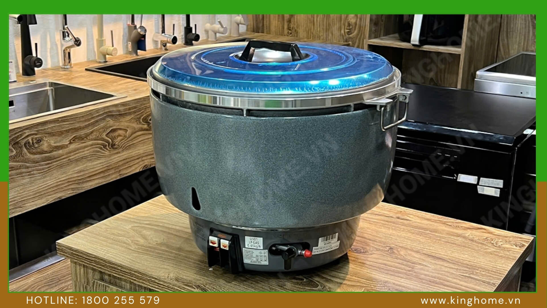 Nồi cơm gas 16L có quá lớn cho quán ăn nhỏ? Phân tích Kiwa MK-90RA trước khi mua