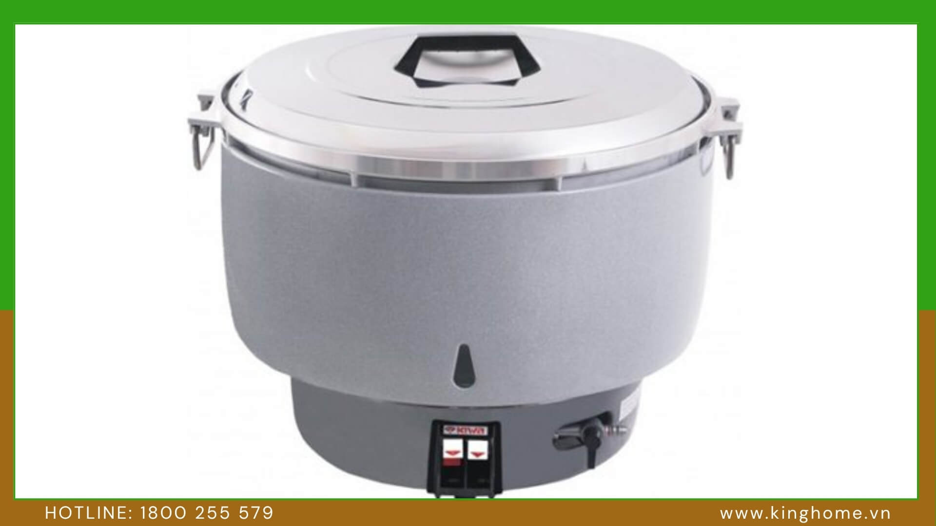 Quán cơm 50-90 suất nên chọn nồi cơm gas thế nào? Đánh giá Kiwa MK-90RA