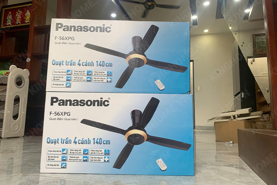 Quạt trần Panasonic 4 cánh F-56XPG