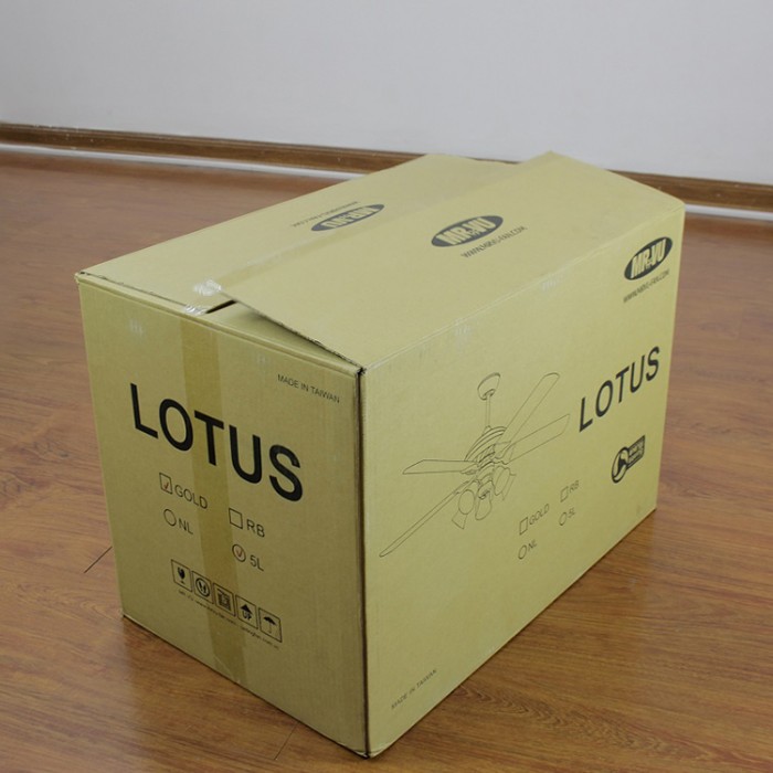 Quạt trần Royal Lotus Gold - Mr.Vu