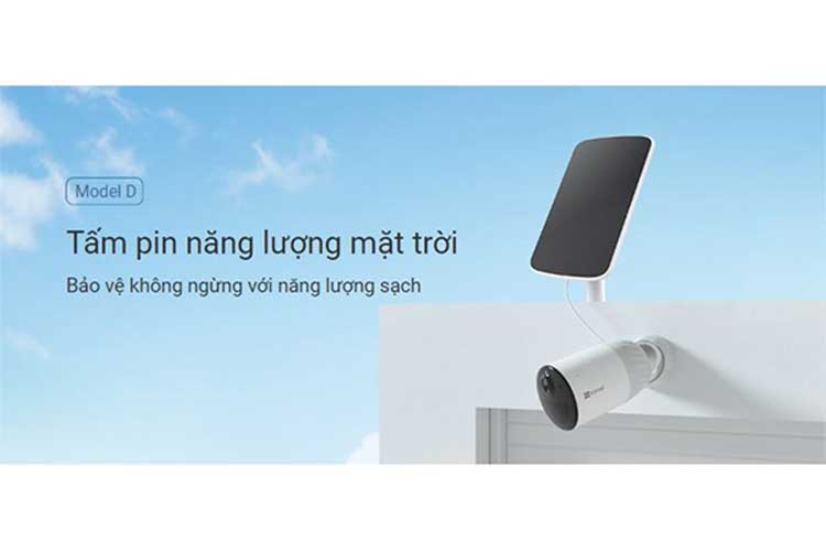 Tấm pin năng lượng mặt trời Ezviz CS-CMT-Solar Panel-D