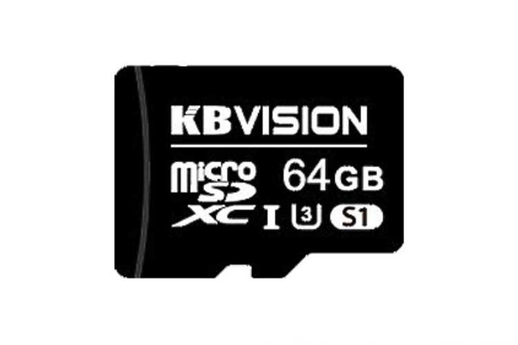 Thẻ nhớ giám sát Micro SD 64GB KBVISION KBT-64GB