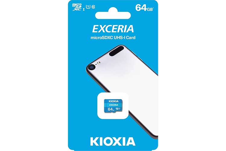 Thẻ nhớ Micro SDXC Kioxia Exceria 64GB UHS-I C10 U1 100MB/s LMEX1L064GG4