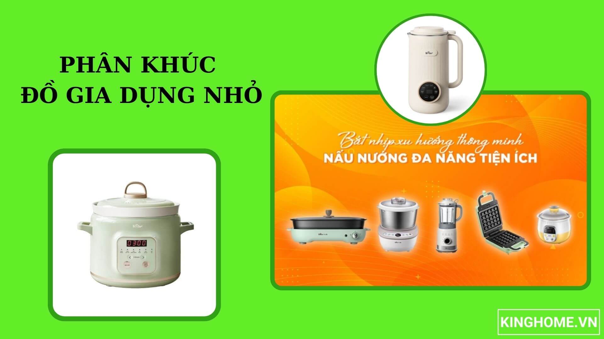 Phân khúc đồ gia dụng nhỏ