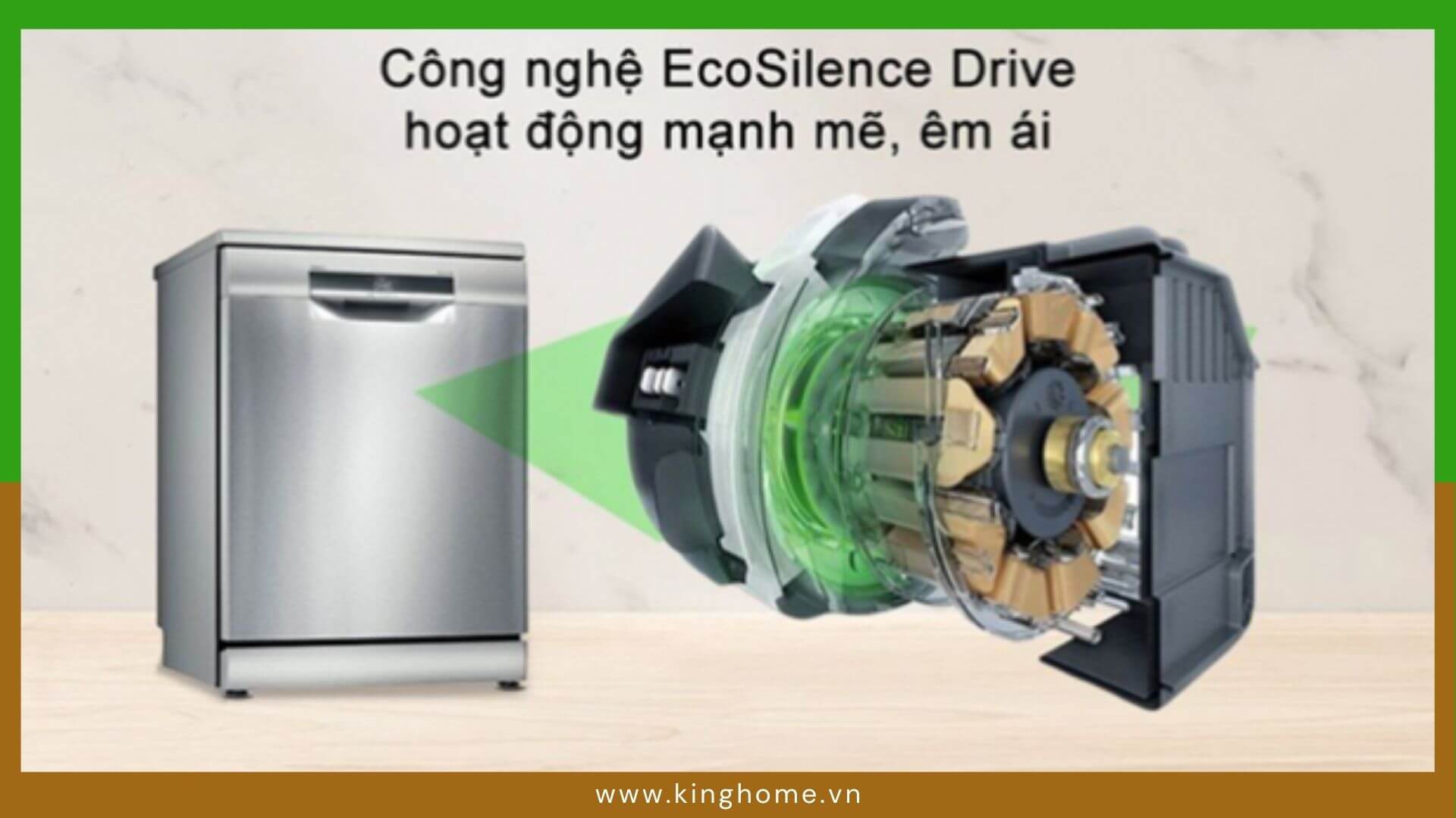 Công nghệ hiện đại trên máy giặt Bosch