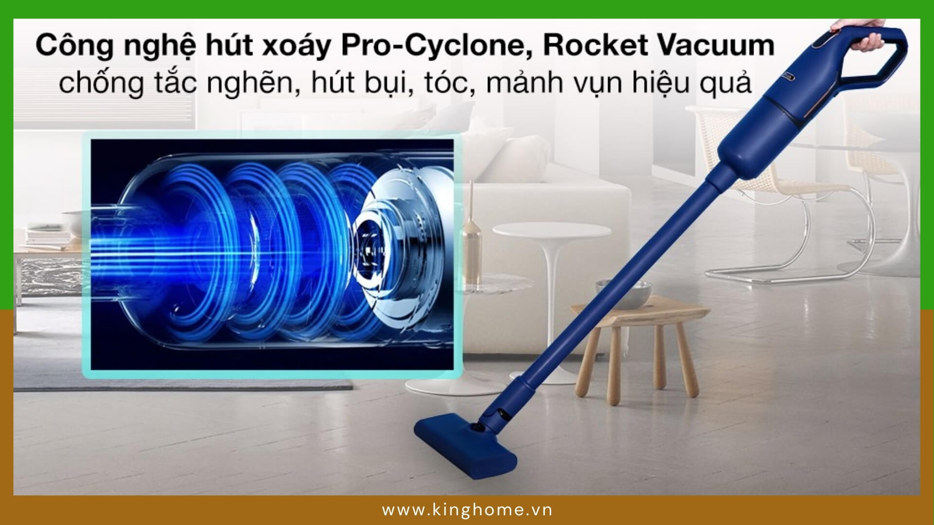 Công nghệ hút xoáy Cyclone