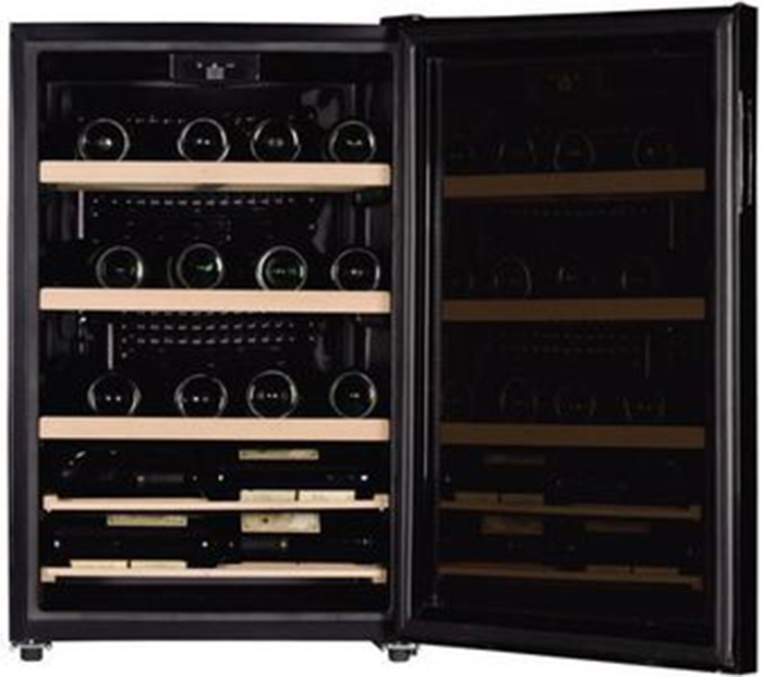 Tủ bảo quản rượu vang Brandt CAV80X với cửa kính đảo chiều