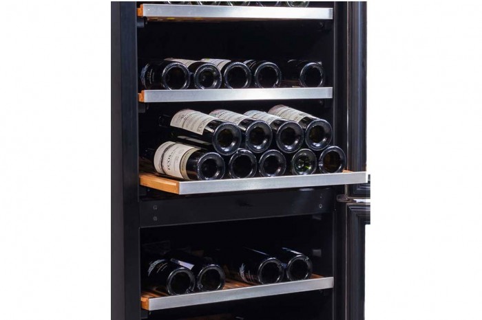 Tủ bảo quản rượu Kadeka KA165T có sức chứa lớn