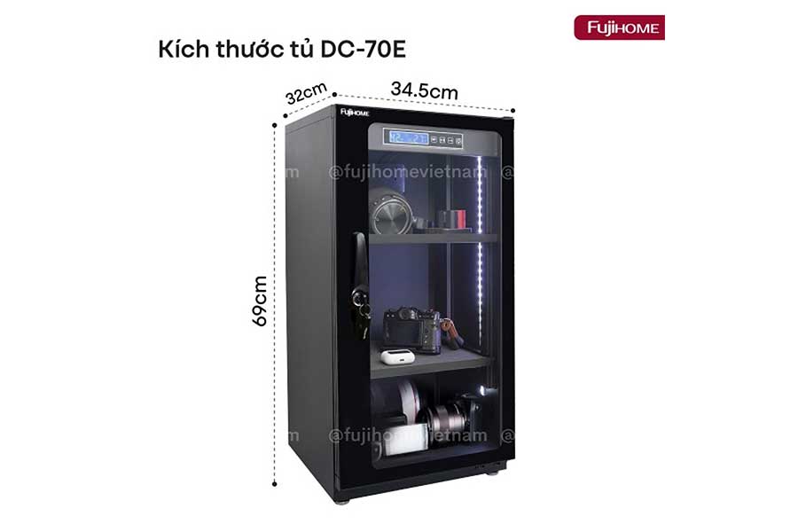 Tủ chống ẩm Fujihome DC-70E
