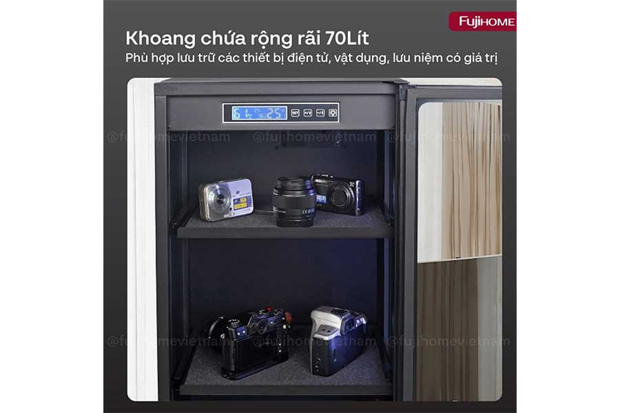 Tủ chống ẩm Fujihome DC-70E