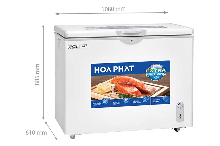 Tủ đông Hòa Phát HCF 516S1N1 252 lít