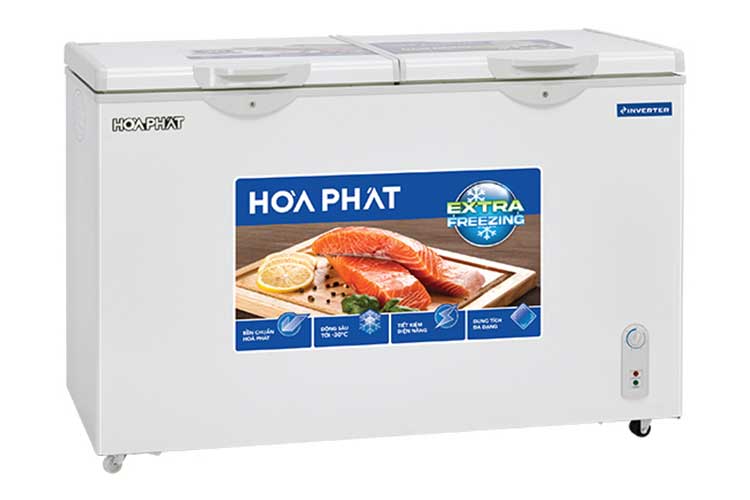 Tủ đông Hòa Phát Inverter HCFI 506S2Đ2 205 lít