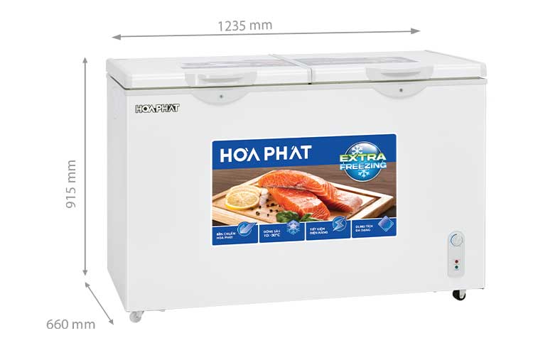 Tủ đông Hòa Phát HPF BN6271 271 lít