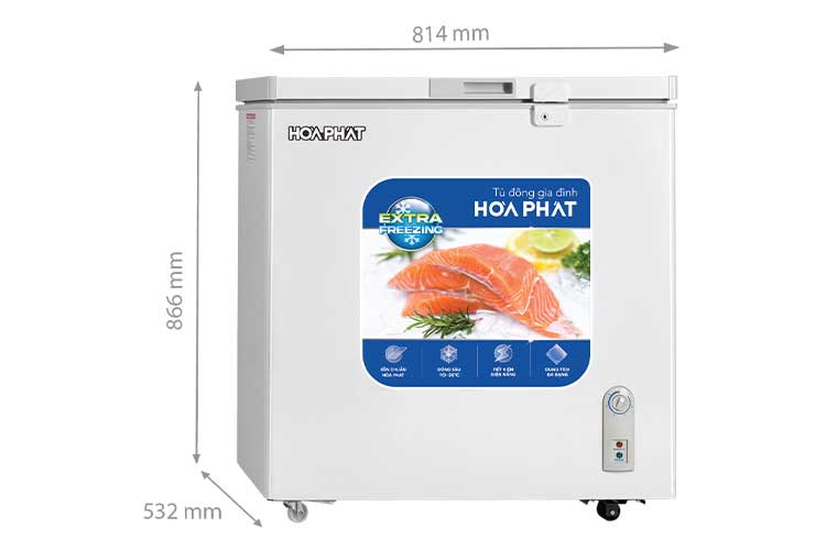 Tủ đông Hòa Phát HPF AD6162 162 lít