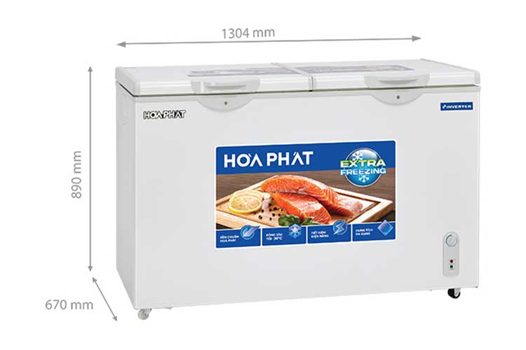 Tủ đông Hòa Phát Inverter HPF AD8352 352 lít